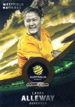 Cromo Laura Alleway - Football Australia Trading Cards 2016-2017 n. 23g - Tap'N'Play