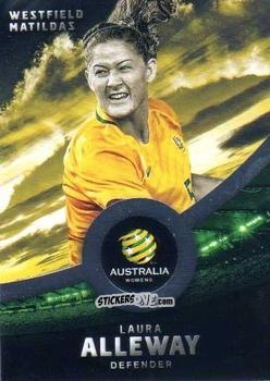 Cromo Laura Alleway - Football Australia Trading Cards 2016-2017 n. 23s - Tap'N'Play