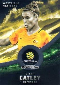Figurina Steph Catley - Football Australia Trading Cards 2016-2017 n. 26s - Tap'N'Play