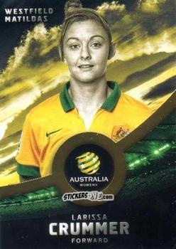 Cromo Larissa Crummer - Football Australia Trading Cards 2016-2017 n. 28g - Tap'N'Play