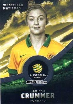Cromo Larissa Crummer - Football Australia Trading Cards 2016-2017 n. 28s - Tap'N'Play