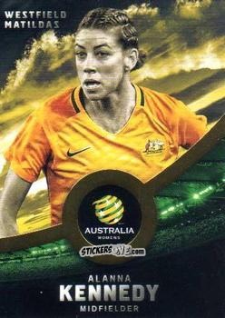 Figurina Alanna Kennedy - Football Australia Trading Cards 2016-2017 n. 34g - Tap'N'Play