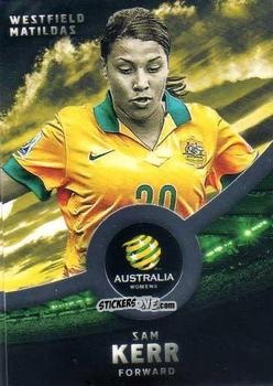 Sticker Sam Kerr - Football Australia Trading Cards 2016-2017 n. 35s - Tap'N'Play
