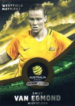 Cromo Emily van Egmond - Football Australia Trading Cards 2016-2017 n. 39g - Tap'N'Play
