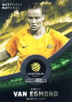 Figurina Emily van Egmond - Football Australia Trading Cards 2016-2017 n. 39s - Tap'N'Play