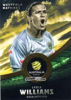 Sticker Lydia Williams - Football Australia Trading Cards 2016-2017 n. 40g - Tap'N'Play