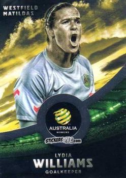 Figurina Lydia Williams - Football Australia Trading Cards 2016-2017 n. 40s - Tap'N'Play