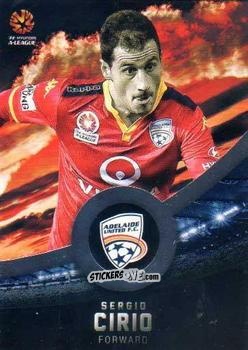 Sticker Sergio Cirio - Football Australia Trading Cards 2016-2017 n. 43s - Tap'N'Play