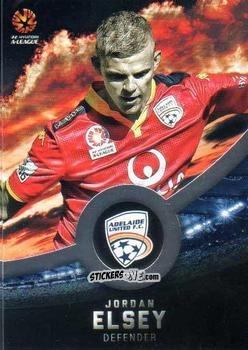 Sticker Jordan Elsey - Football Australia Trading Cards 2016-2017 n. 45s - Tap'N'Play