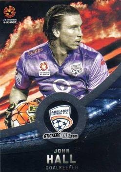 Sticker John Hall - Football Australia Trading Cards 2016-2017 n. 48s - Tap'N'Play