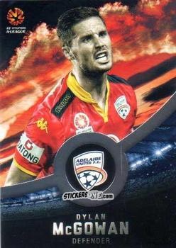 Sticker Dylan McGowan - Football Australia Trading Cards 2016-2017 n. 54s - Tap'N'Play