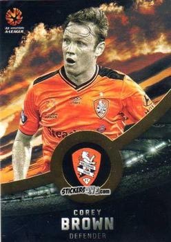 Figurina Corey Brown - Football Australia Trading Cards 2016-2017 n. 61g - Tap'N'Play