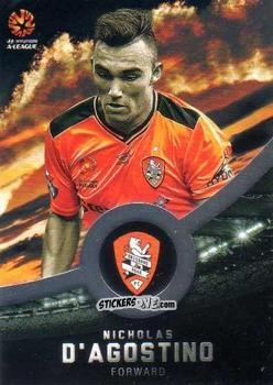 Figurina Nicholas D'Agostino - Football Australia Trading Cards 2016-2017 n. 62s - Tap'N'Play