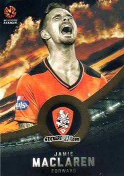 Figurina Jamie MacLaren - Football Australia Trading Cards 2016-2017 n. 65g - Tap'N'Play