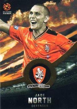 Sticker Jade North - Football Australia Trading Cards 2016-2017 n. 67g - Tap'N'Play