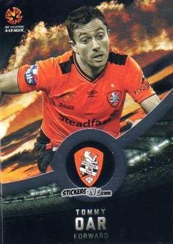 Sticker Tommy Oar - Football Australia Trading Cards 2016-2017 n. 68s - Tap'N'Play