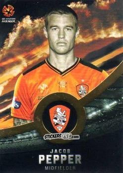 Figurina Jacob Pepper - Football Australia Trading Cards 2016-2017 n. 69g - Tap'N'Play