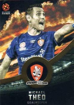 Sticker Michael Theo - Football Australia Trading Cards 2016-2017 n. 71g - Tap'N'Play