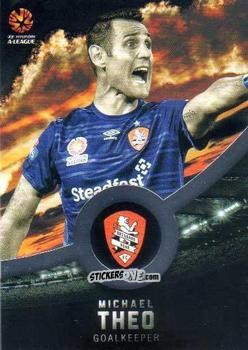 Sticker Michael Theo - Football Australia Trading Cards 2016-2017 n. 71s - Tap'N'Play
