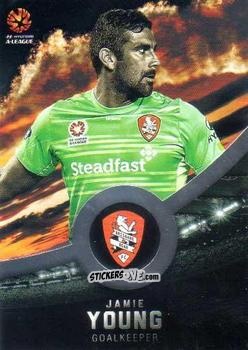 Figurina Jamie Young - Football Australia Trading Cards 2016-2017 n. 72s - Tap'N'Play