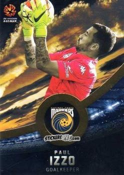 Figurina Paul Izzo - Football Australia Trading Cards 2016-2017 n. 80g - Tap'N'Play