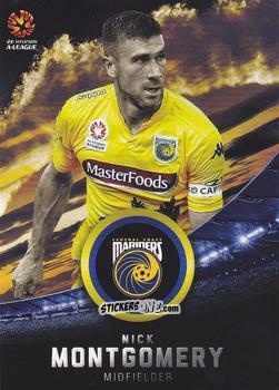 Figurina Nick Montgomery - Football Australia Trading Cards 2016-2017 n. 82 - Tap'N'Play