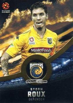 Figurina Storm Roux - Football Australia Trading Cards 2016-2017 n. 87g - Tap'N'Play