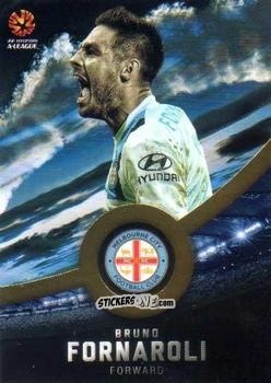 Sticker Bruno Fornaroli - Football Australia Trading Cards 2016-2017 n. 95g - Tap'N'Play