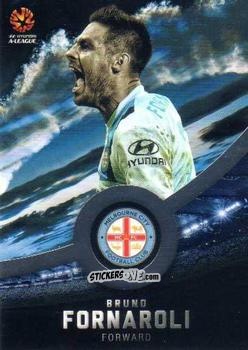 Sticker Bruno Fornaroli - Football Australia Trading Cards 2016-2017 n. 95s - Tap'N'Play