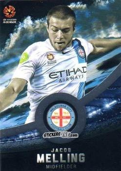 Figurina Jacob Melling - Football Australia Trading Cards 2016-2017 n. 101s - Tap'N'Play