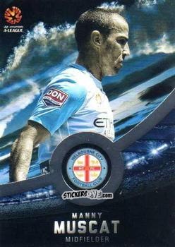 Figurina Manny Muscat - Football Australia Trading Cards 2016-2017 n. 102s - Tap'N'Play