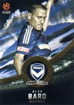 Sticker Alan Baro - Football Australia Trading Cards 2016-2017 n. 108g - Tap'N'Play