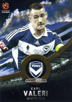 Figurina Carl Valeri - Football Australia Trading Cards 2016-2017 n. 120g - Tap'N'Play