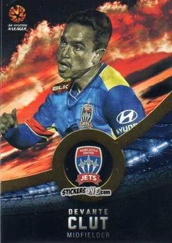 Cromo Devante Clut - Football Australia Trading Cards 2016-2017 n. 125g - Tap'N'Play