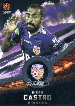 Sticker Diego Castro - Football Australia Trading Cards 2016-2017 n. 138s - Tap'N'Play