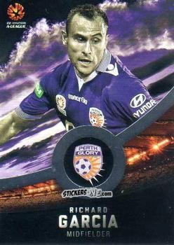 Cromo Richard Garcia - Football Australia Trading Cards 2016-2017 n. 140s - Tap'N'Play