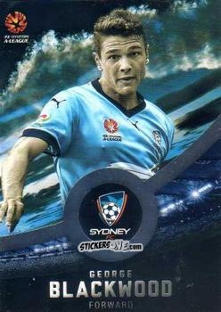 Sticker George Blackwood - Football Australia Trading Cards 2016-2017 n. 154s - Tap'N'Play