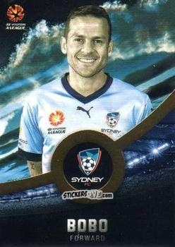 Figurina Deyvison da Silva (Bobo) - Football Australia Trading Cards 2016-2017 n. 155g - Tap'N'Play