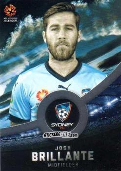 Sticker Josh Brillante - Football Australia Trading Cards 2016-2017 n. 156s - Tap'N'Play