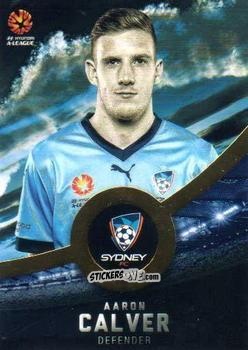 Sticker Aaron Calver - Football Australia Trading Cards 2016-2017 n. 157g - Tap'N'Play