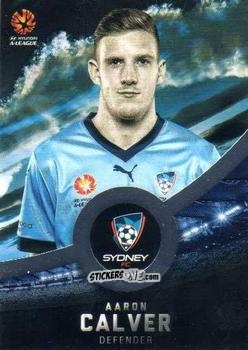 Sticker Aaron Calver - Football Australia Trading Cards 2016-2017 n. 157s - Tap'N'Play