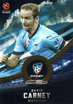 Cromo David Carney - Football Australia Trading Cards 2016-2017 n. 158g - Tap'N'Play