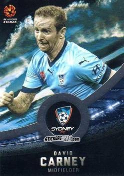 Cromo David Carney - Football Australia Trading Cards 2016-2017 n. 158s - Tap'N'Play