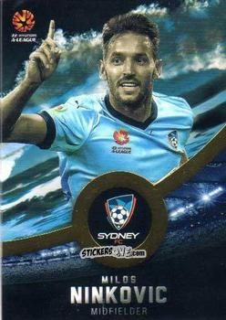 Cromo Milos Ninkovic - Football Australia Trading Cards 2016-2017 n. 164g - Tap'N'Play