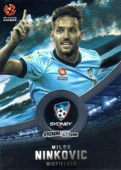 Cromo Milos Ninkovic - Football Australia Trading Cards 2016-2017 n. 164s - Tap'N'Play