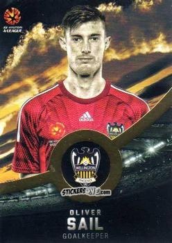 Figurina Oliver Sail - Football Australia Trading Cards 2016-2017 n. 184g - Tap'N'Play