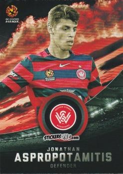Cromo Jonathan Aspropotamitis - Football Australia Trading Cards 2016-2017 n. 186 - Tap'N'Play