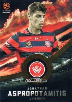 Cromo Jonathan Aspropotamitis - Football Australia Trading Cards 2016-2017 n. 186g - Tap'N'Play