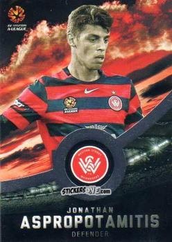 Cromo Jonathan Aspropotamitis - Football Australia Trading Cards 2016-2017 n. 186s - Tap'N'Play