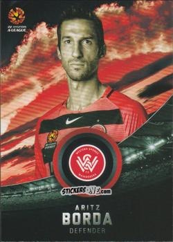 Figurina Aritz Borda - Football Australia Trading Cards 2016-2017 n. 188 - Tap'N'Play